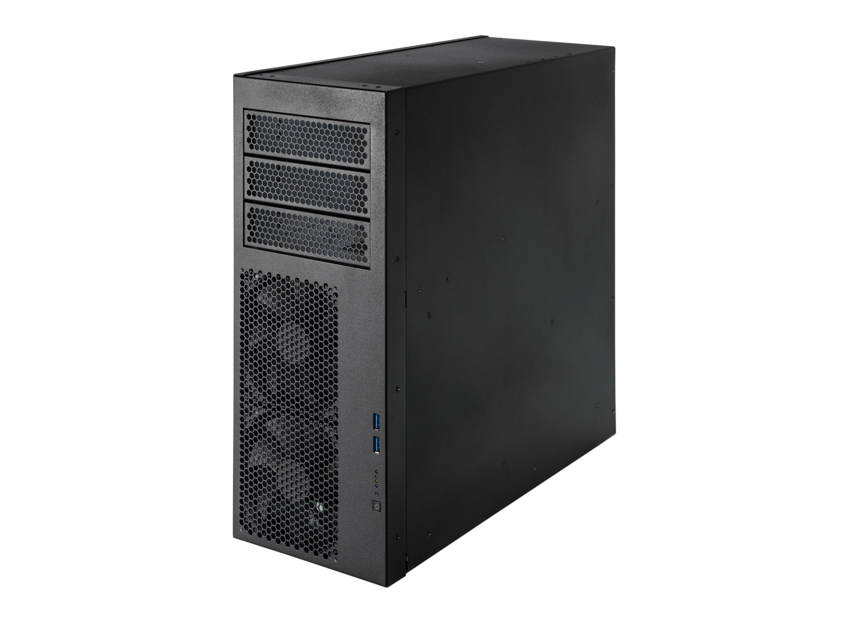 Корпус Procase PT443-B-0-RA, PICMG 1.3, MidiTower, без БП (PT443-B-0-RA)