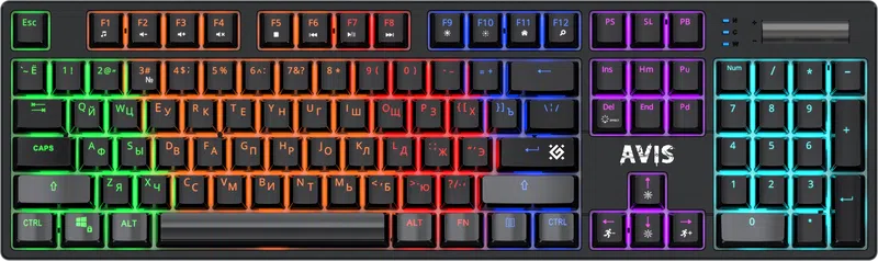 Клавиатура Defender Avis GK-312, USB, черный (45312)