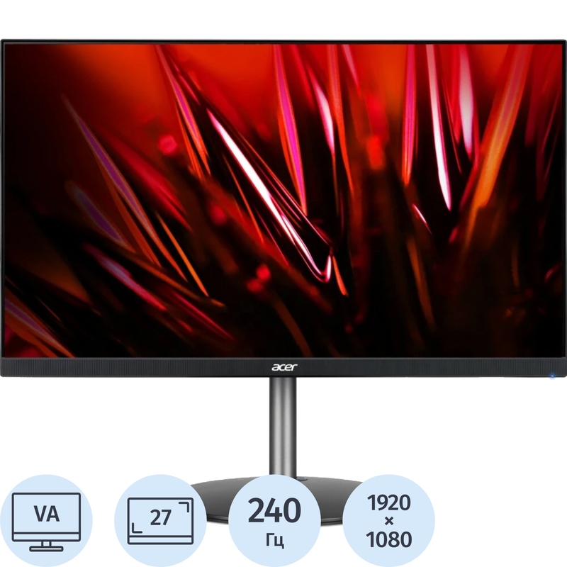 Монитор 27" Acer Nitro XF273UXbmiiprx черный
