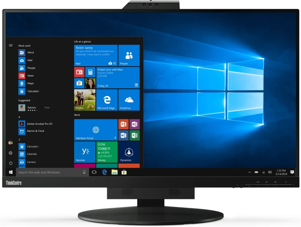 Монитор 27" Lenovo ThinkCentre Tiny-In-One 27 черный