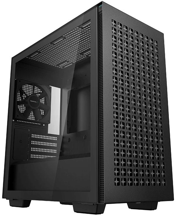 

Корпус Deepcool CH370, mATX, Mini-Tower, 2xUSB 3.0, черный, без БП (R-CH370-BKNAM1-G-1), CH370