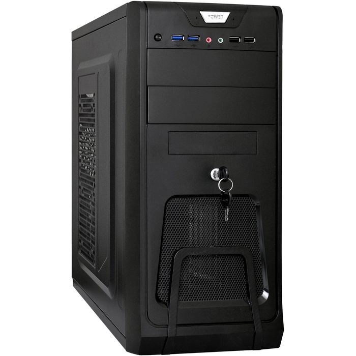 

Корпус ExeGate CP-603UB, ATX, Midi-Tower, 2xUSB 3.0, черный, 350 Вт (EX283215RUS), CP-603UB
