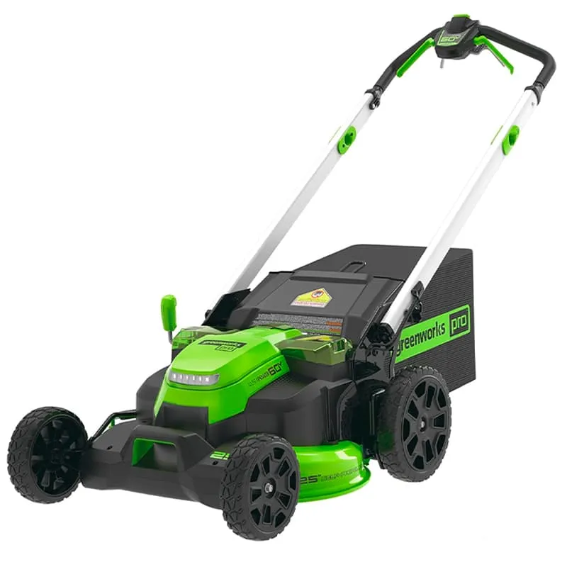 Самоходная газонокосилка Greenworks GD60LM61, бесщеточный, аккумуляторная