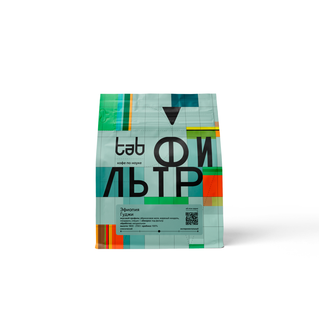 Кофе в зернах Tab Эфиопия Гуджи, 200 г