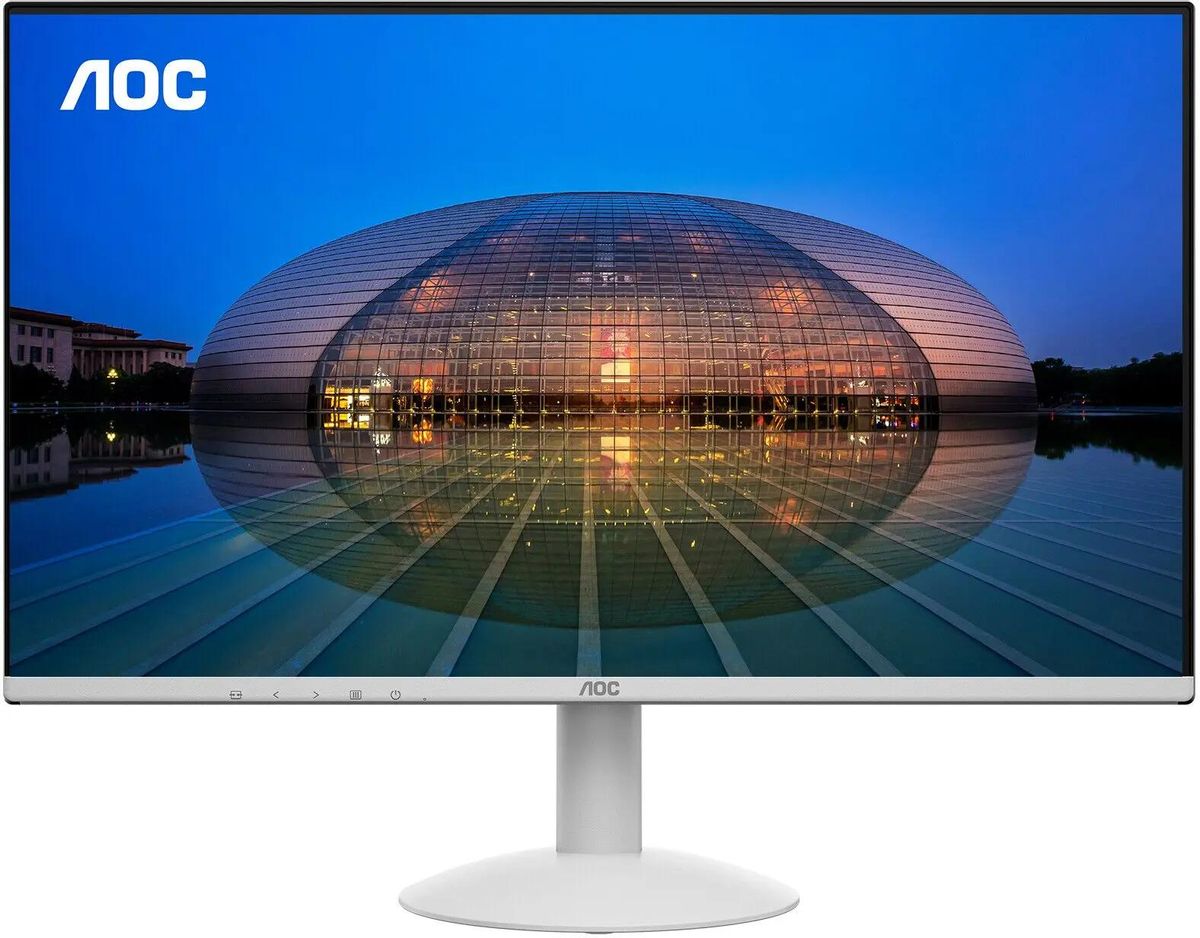 Монитор 23.8" AOC 24B30H3/BW белый