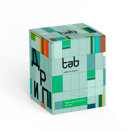 Кофе в дрип-пакетах Tab Кения Гатирима , оценка SCA 85, 10 шт. x 12 г
