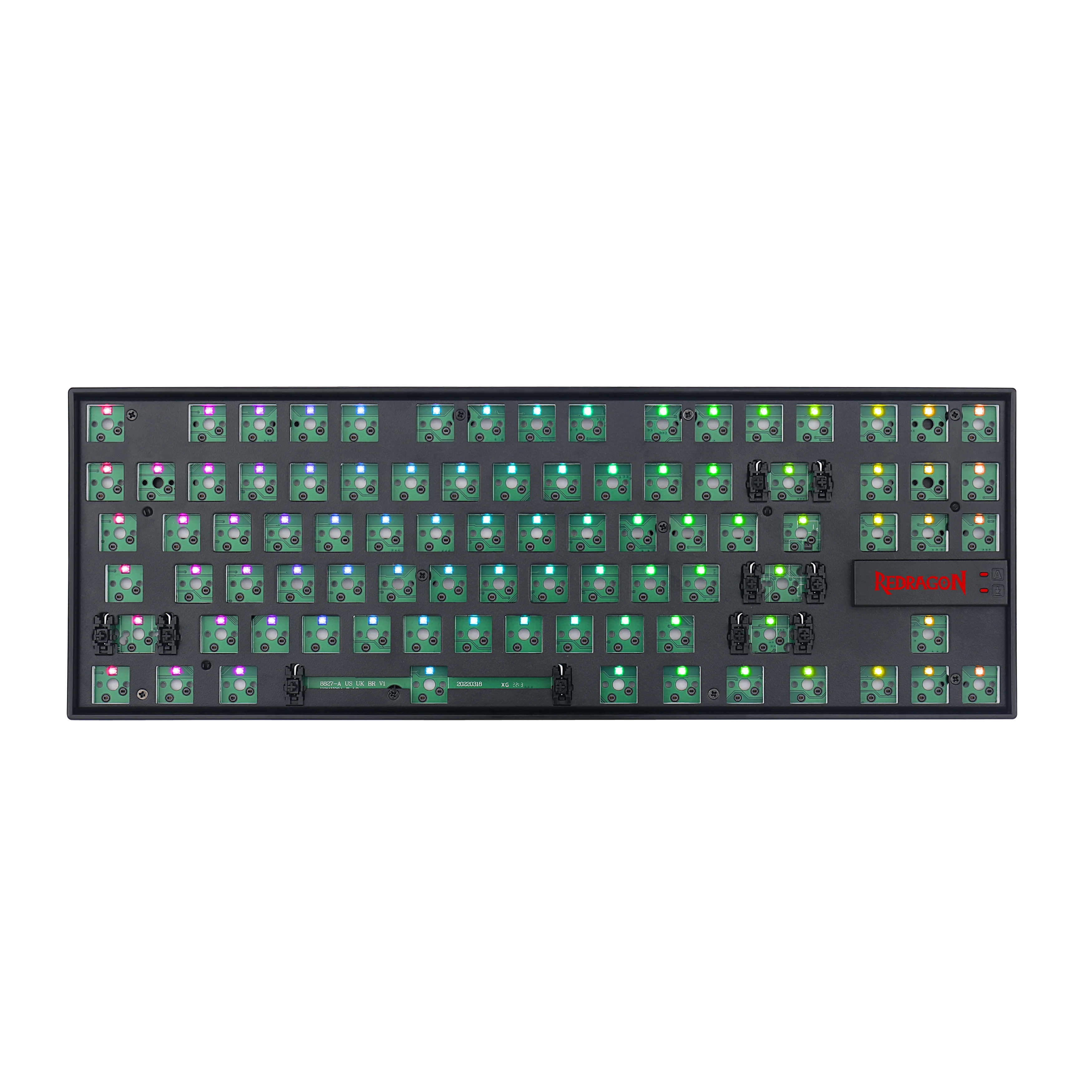 Корпус клавиатуры Redragon Kumara черный