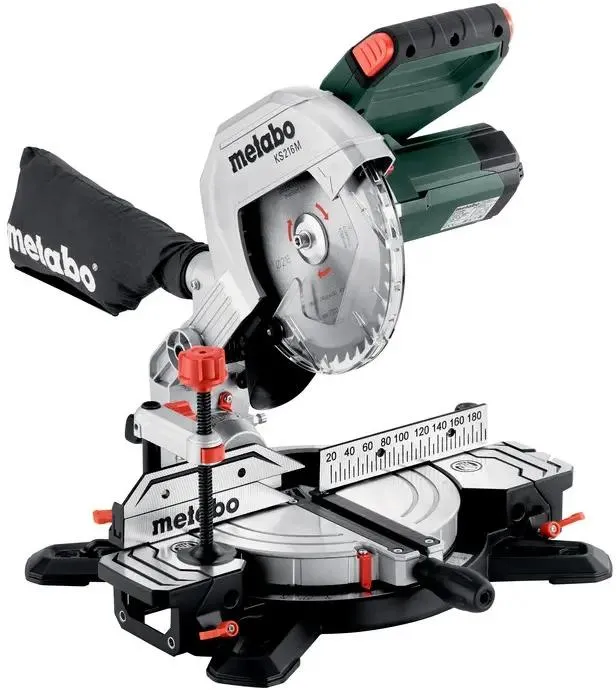 Торцовочная пила Metabo KS 216 M Set, диаметр диска 216 мм