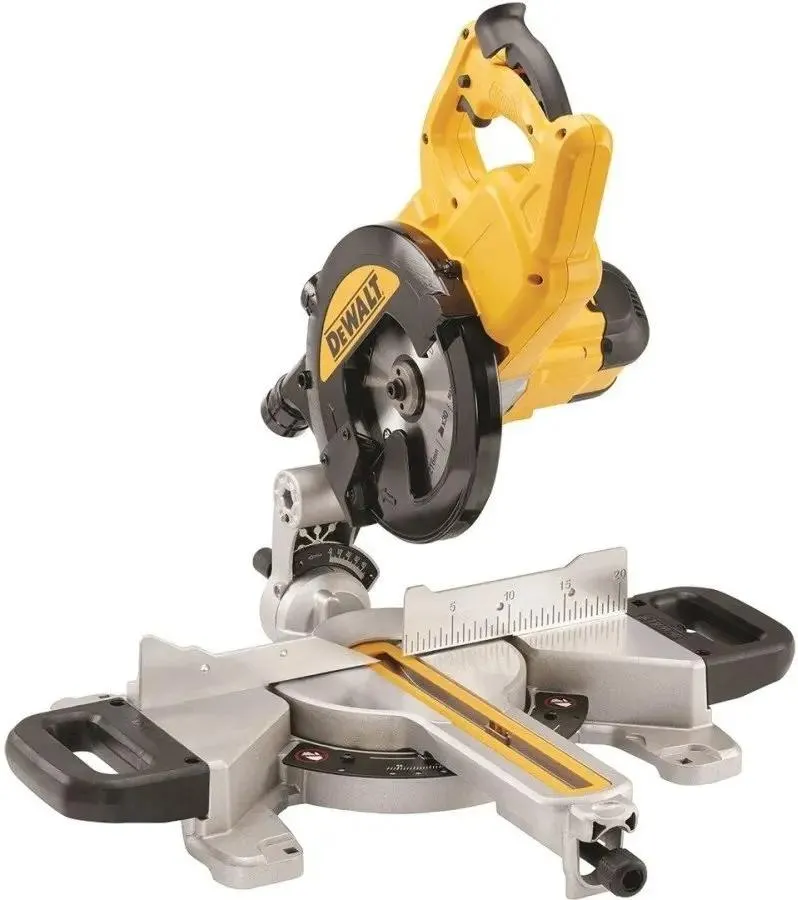Торцовочная пила DeWALT DWS773-QS, диаметр диска 216 мм