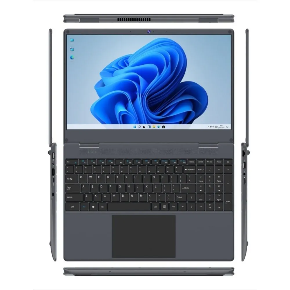 Ноутбук Hiper WorkBook 15.6" IPS 1920x1080, Intel Core i3 1000NG4 1.1 ГГц, 8Gb RAM, 256Gb SSD, W11Pro, черный (U26-15FII3100R8S2WPG) б/у, после ремонта (замена SSD-диска), следы эксплуатации, небольшие потертости/царапинки на верхней крышке, полный комплект