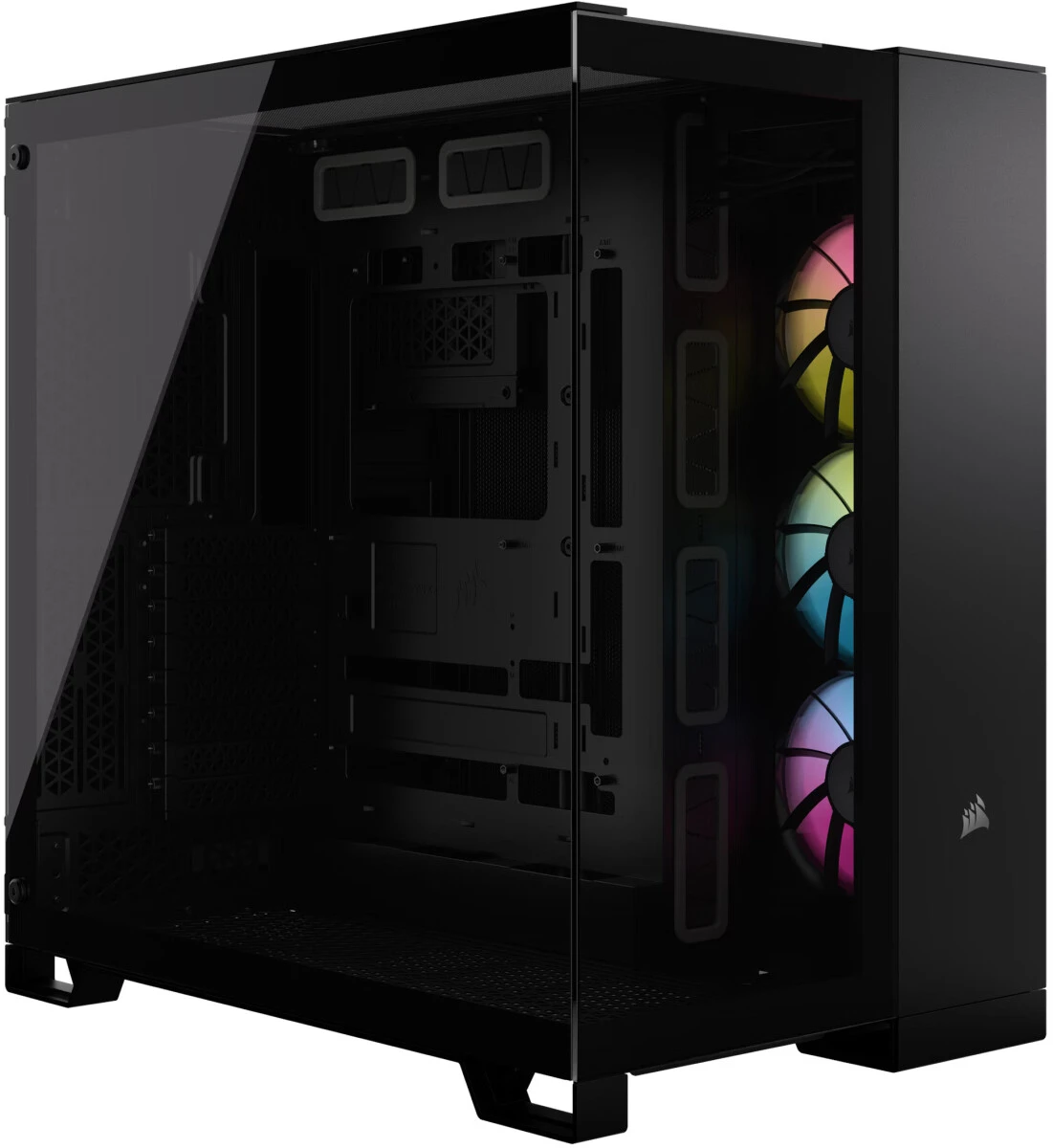 Корпус Corsair iCUE LINK 6500X RGB, Midi-Tower, без БП, черный