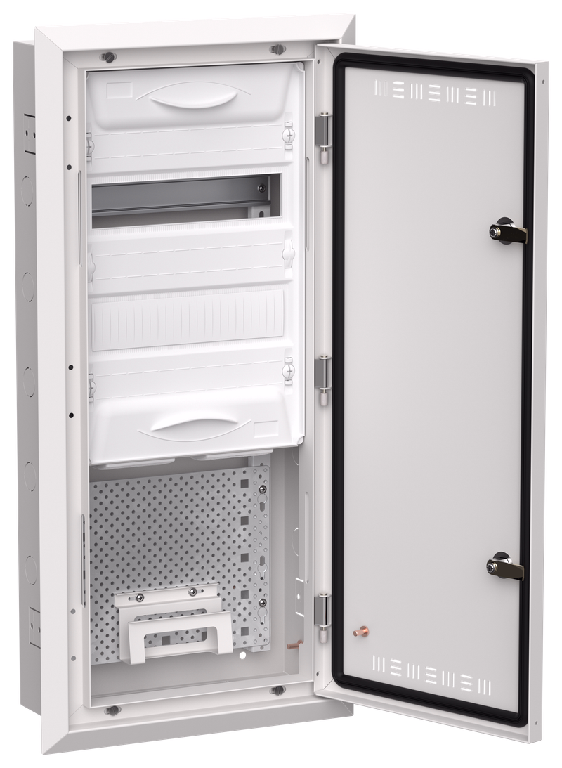 Корпус металлический 75.5 см x 13 см x 36.5 см, IP30, IEK ЩРВ-24