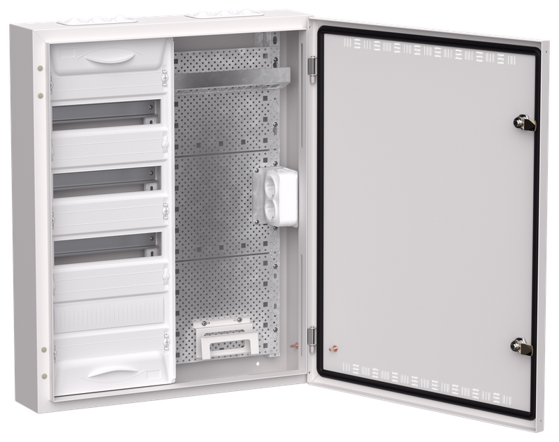 Корпус металлический 71 см x 14 см x 57 см, IP30, IEK ЩРН-48
