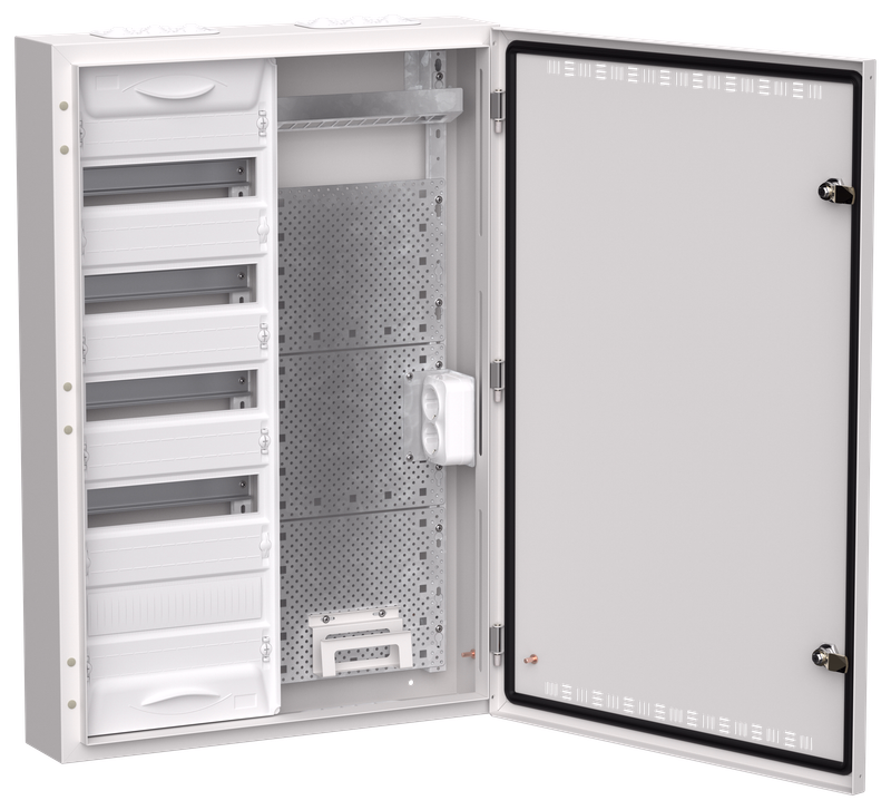 Корпус металлический 83.5 см x 14 см x 57 см, IP30, IEK ЩРн-60