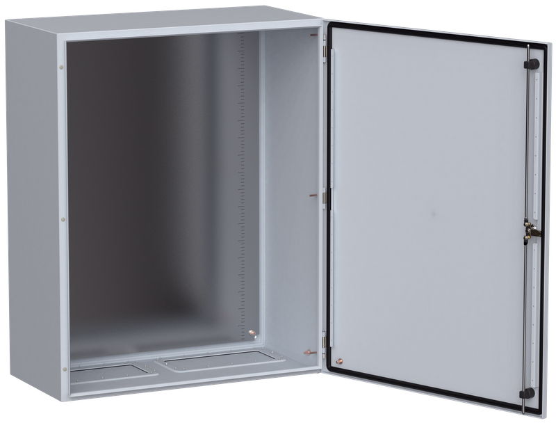 Корпус металлический 1 м x 40 см x 80 см, IP66, IEK ЩМП-100.80.40