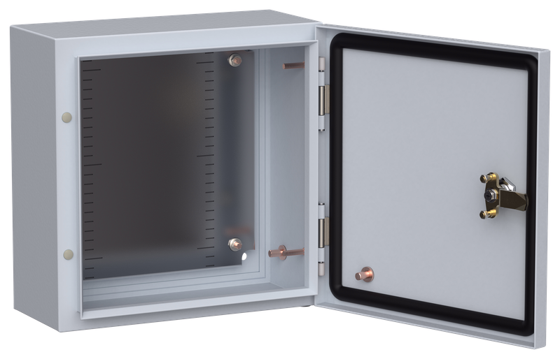 Корпус металлический 30 см x 15 см x 30 см, IP66, IEK ЩМП-30.30.15