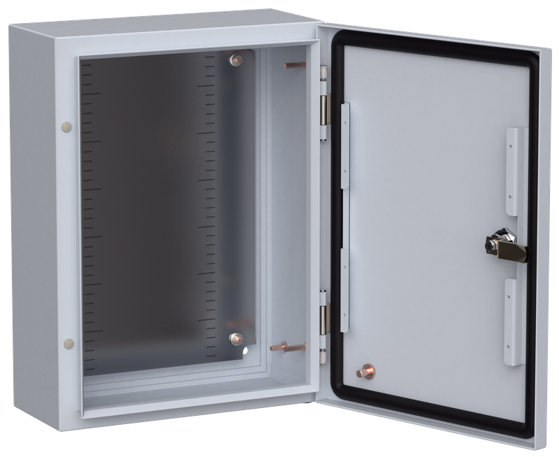 Корпус металлический 40 см x 15 см x 30 см, IP66, IEK ЩМП-40.30.15