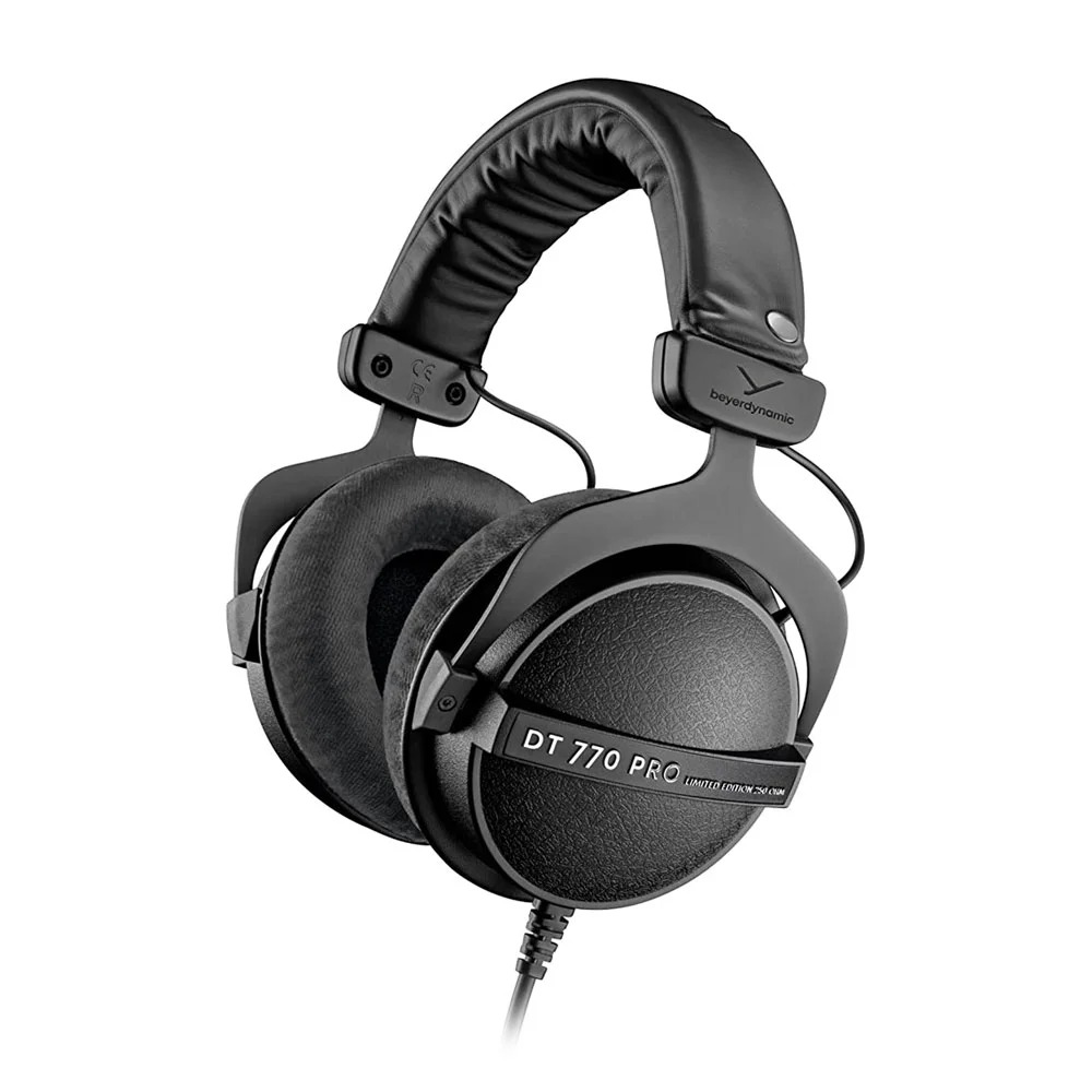 Проводные наушники BEYERDYNAMIC DT 770 PRO BLACK EDITION 250 OHMS, черный (DT 770 PRO BLACK EDITION 250 OHMS)