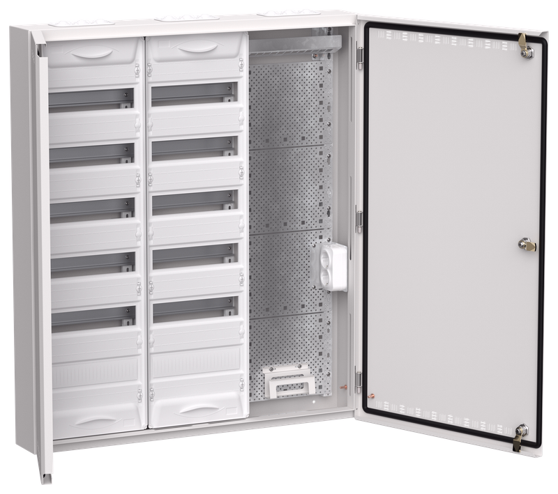 Корпус металлический 96 см x 14 см x 83 см, IP30, IEK ЩРн-144