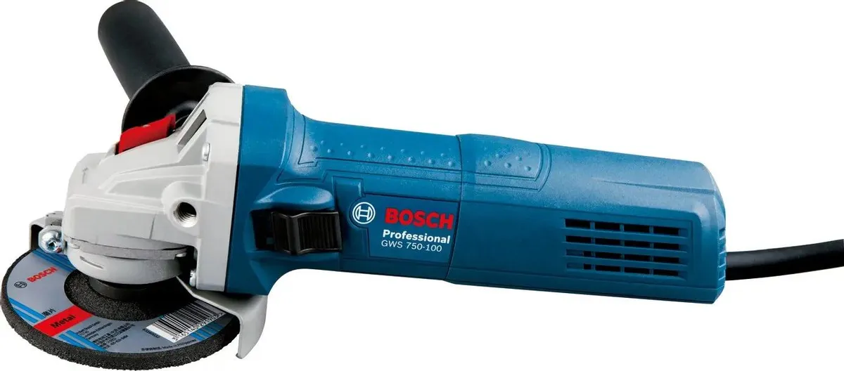 УШМ (болгарка) BOSCH GWS 750-125, 750 Вт, 12.5 см