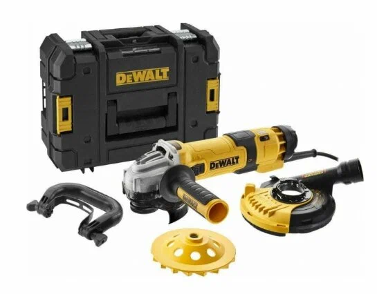 УШМ (болгарка) DeWALT DWE4257KT, 1.5 кВт, 12.5 см