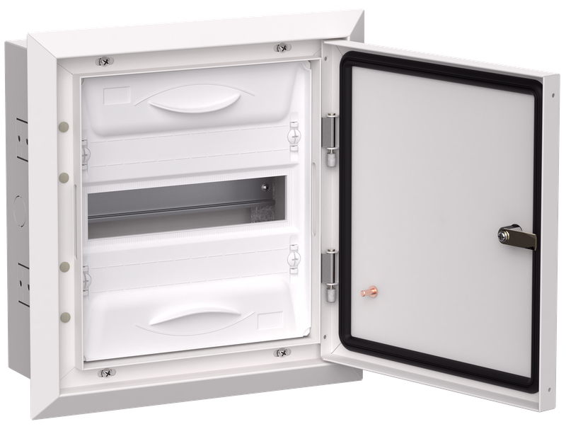 Корпус металлический 38 см x 13 см x 36.5 см, IP31, IEK ЩРв-12