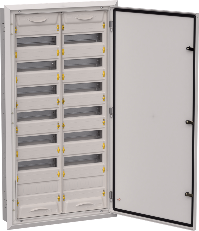 Корпус металлический 1.13 м x 13 см x 62.5 см, IP31, IEK ЩРв-168