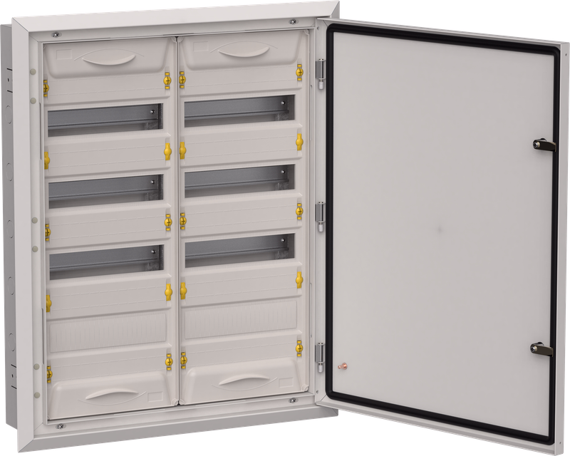 Корпус металлический 75.5 см x 13 см x 62.5 см, IP31, IEK ЩРв-96