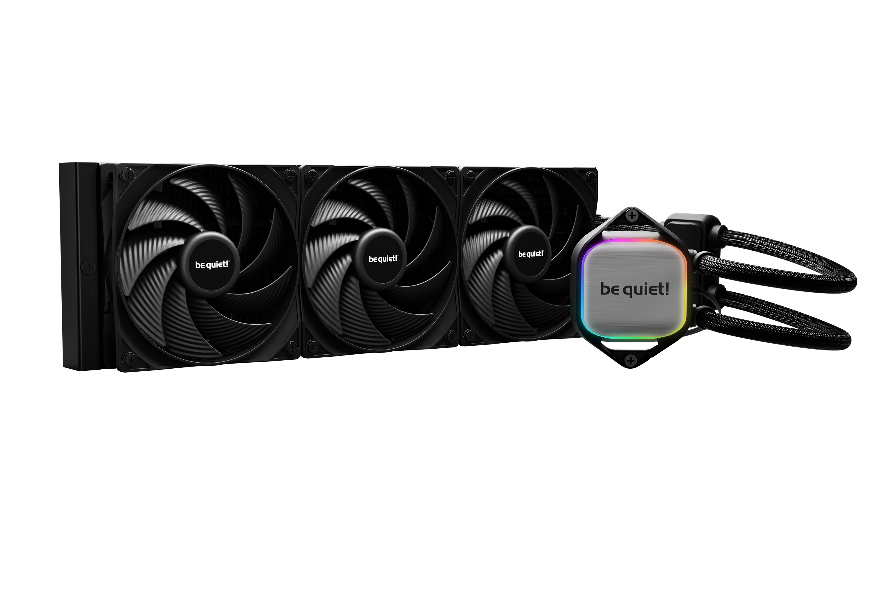 Жидкостное охлаждение be quiet! Pure Loop 2 360mm, 280 Вт, 3x120 мм
