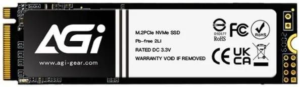 SSD AGI AI828 4Tb PCI-E 4.0 x4 (AGI4T0G44AI828-CB)