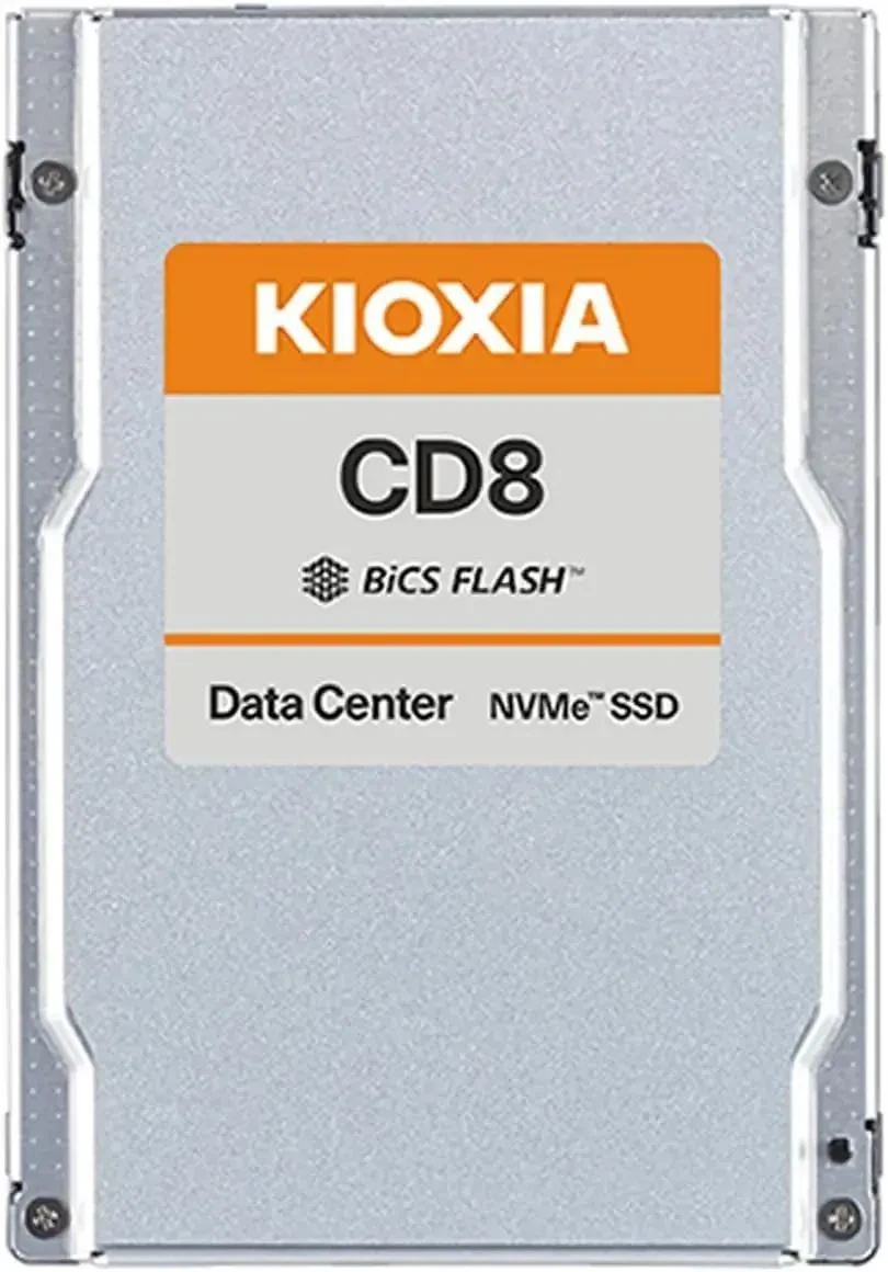 Твердотельный накопитель (SSD) Kioxia CD8-R 15.4Tb, U.2 2.5", PCI-E 4.0 x4 (KCD8XRUG15T3)
