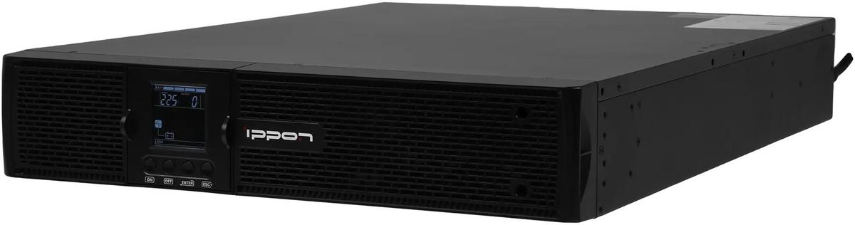 ИБП Ippon Innova RTB 3000, 3000 В·А, 2.7 кВт, черный (2028480)