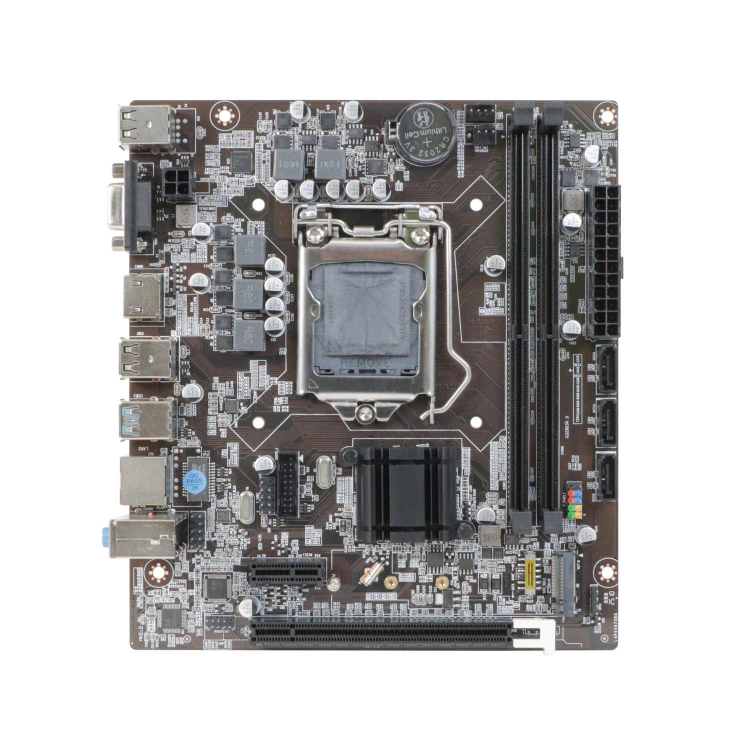 Материнская плата BaseTech H110M-K, Socket1151, Intel H110, mATX