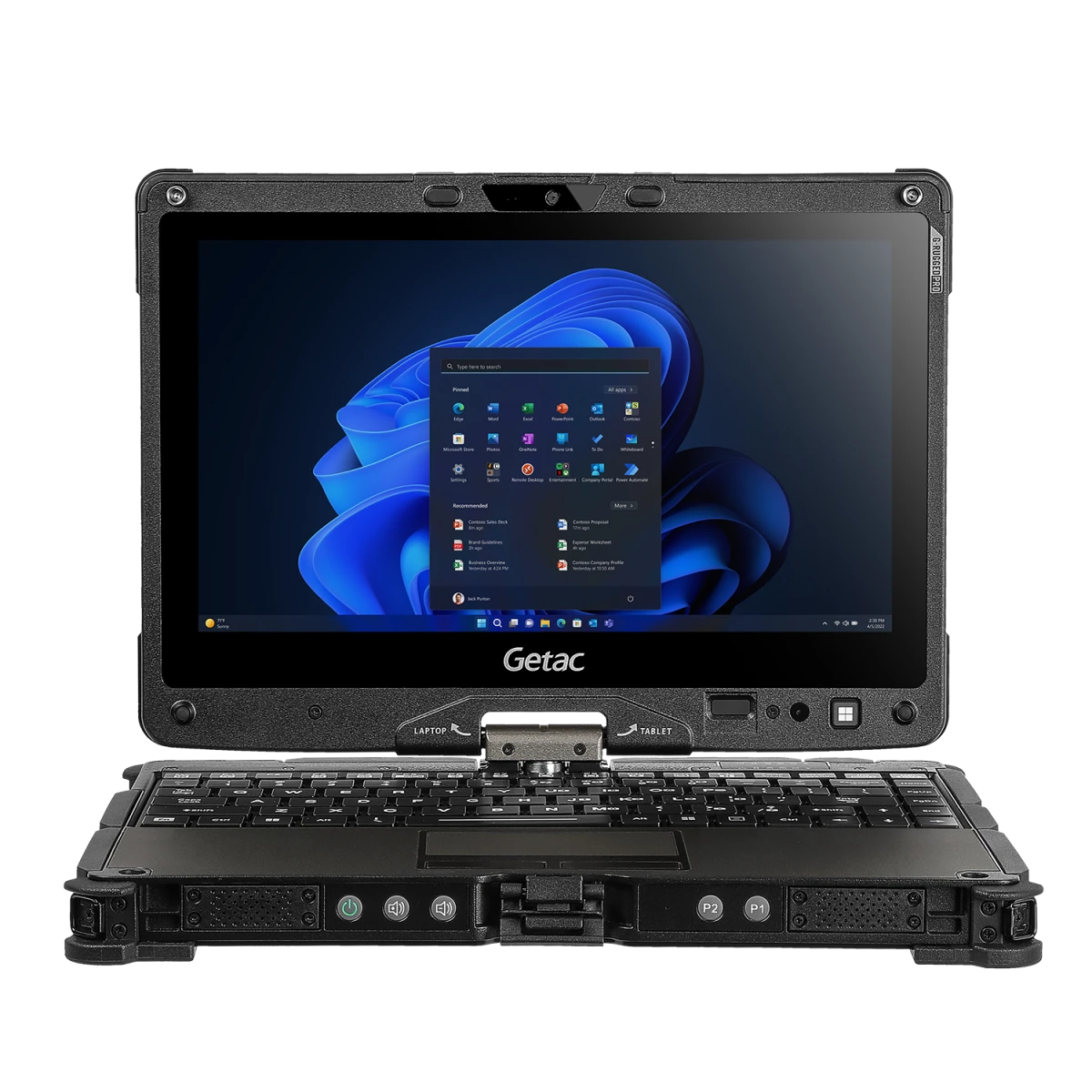 Ноутбук 11.6" Getac V110G7, черный (VSC16YJHBDXA)
