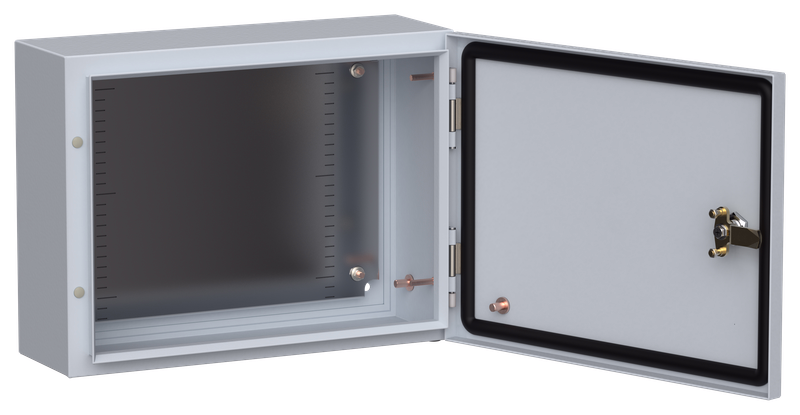 Корпус металлический 30 см x 15 см x 40 см, IP66, IEK ЩМП-30.40.15