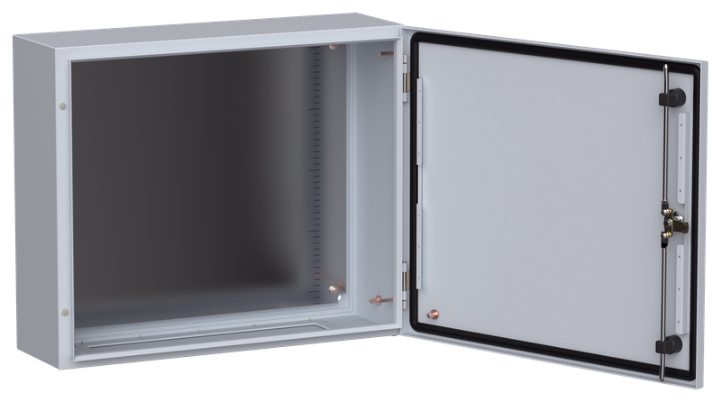 Корпус металлический 50 см x 20 см x 60 см, IP66, IEK ЩМП-50.60.20