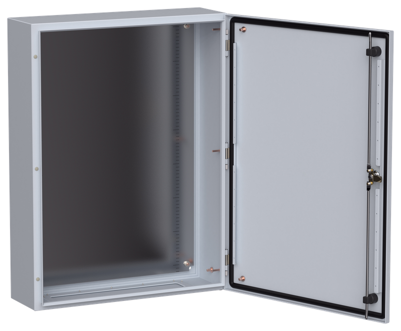 Корпус металлический 80 см x 20 см x 60 см, IP66, IEK ЩМП-80.60.20