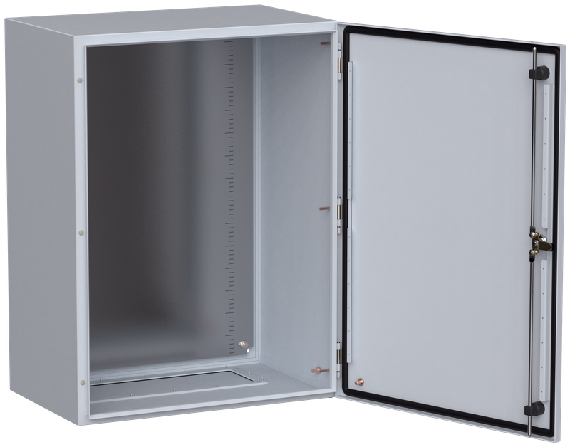 Корпус металлический 80 см x 40 см x 60 см, IP66, IEK ЩМП-80.60.40