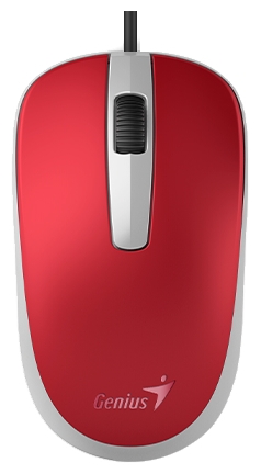 

Мышь проводная Genius DX-120 Passion Red USB, оптическая светодиодная, USB, красный, DX-120 Passion Red USB