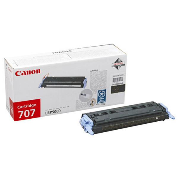 

Картридж лазерный Canon 707Bk/9424A004, черный, 2500 страниц, оригинальный для Canon LBP-5000 / 5100, 707Bk
