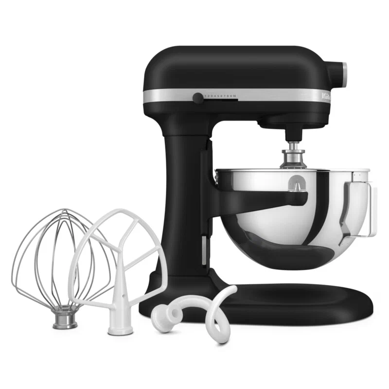 Миксер планетарный KitchenAid 5KSM55SXXEBM, 375 Вт