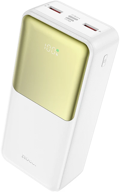 Портативный аккумулятор (Powerbank) Hoco J136B, 30000 мА·ч, белый