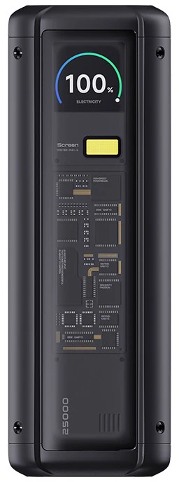 Портативный аккумулятор (Powerbank) Xiaomi 212W HyperCharge, 25000 мА·ч, черный