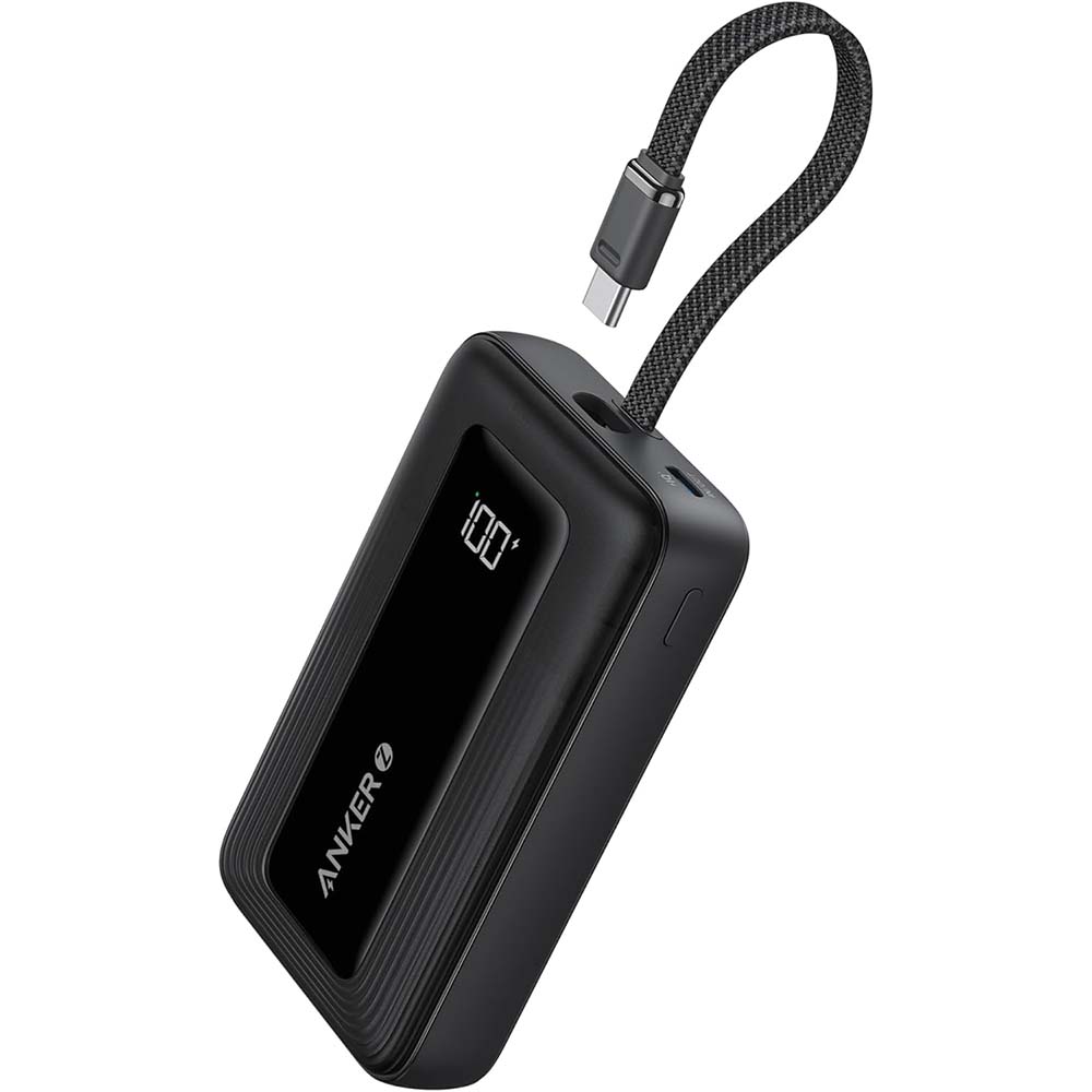 Портативный аккумулятор (Powerbank) Anker, 20000 мА·ч, черный