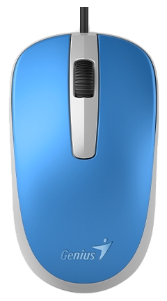 

Мышь проводная Genius DX-120 Ocean Blue USB, оптическая светодиодная, USB, голубой, DX-120 Ocean Blue USB