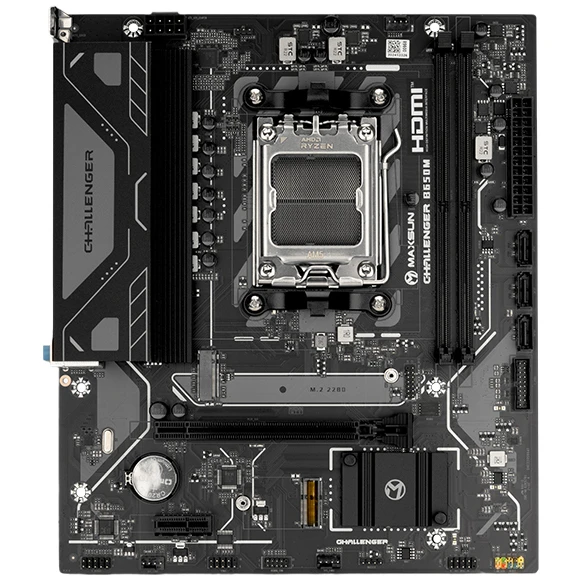 Материнская плата MaxSun Challenger B650M V2, AM5, AMD B650, mATX