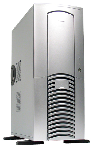 Корпус Chieftec DX-01SLD 400/410W, E-ATX MidiTower, серебристый