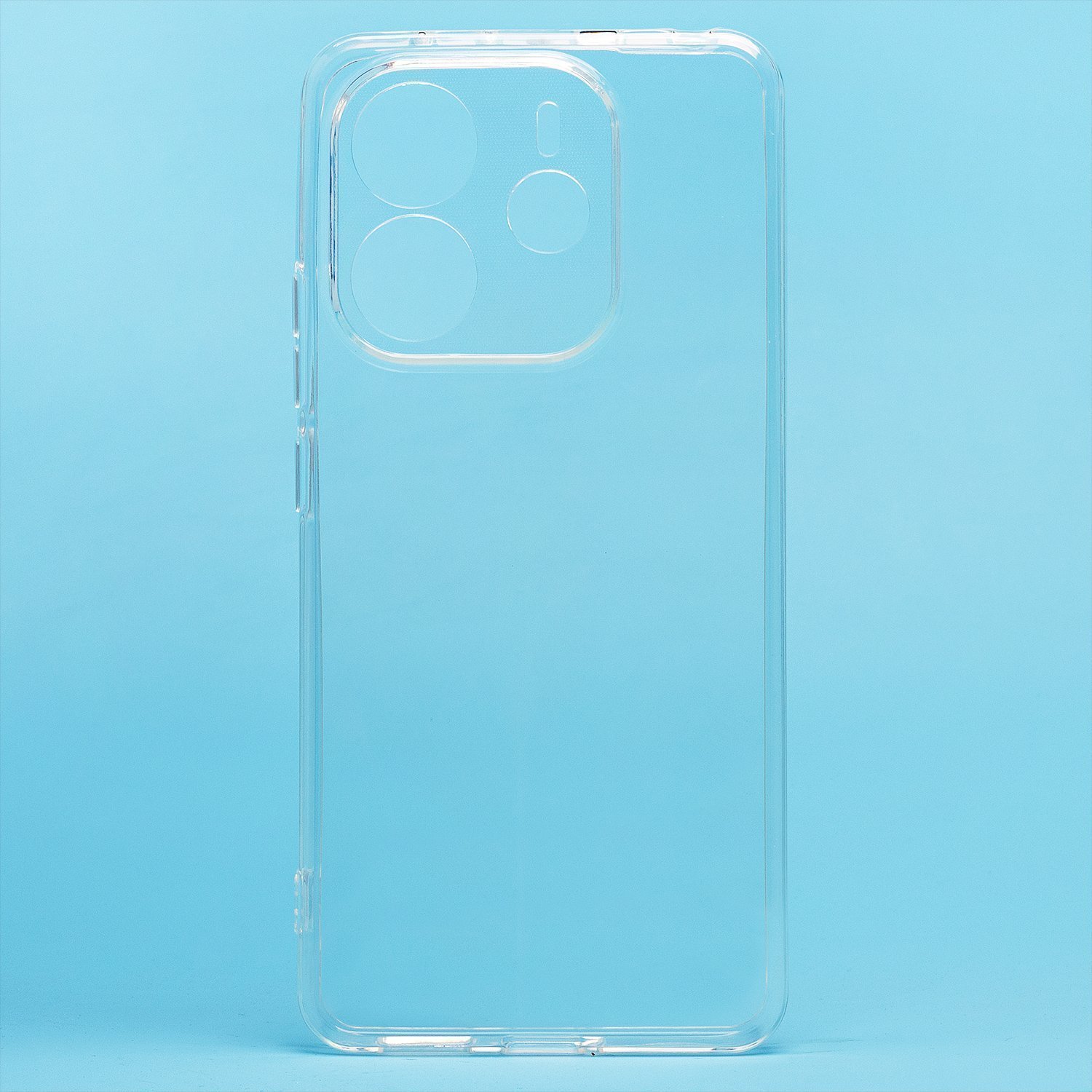 Чехол-накладка Activ ASC-101 Puffy 0.9мм для смартфона Xiaomi Redmi Note 14 4G, прозрачный