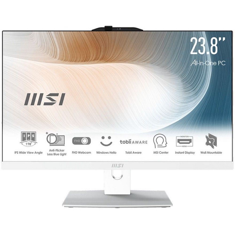 Моноблок MSI Modern AM242P 12M-1046XRU 23.8", Intel Core i5-1235U, 16Gb, 512Gb, без ОС