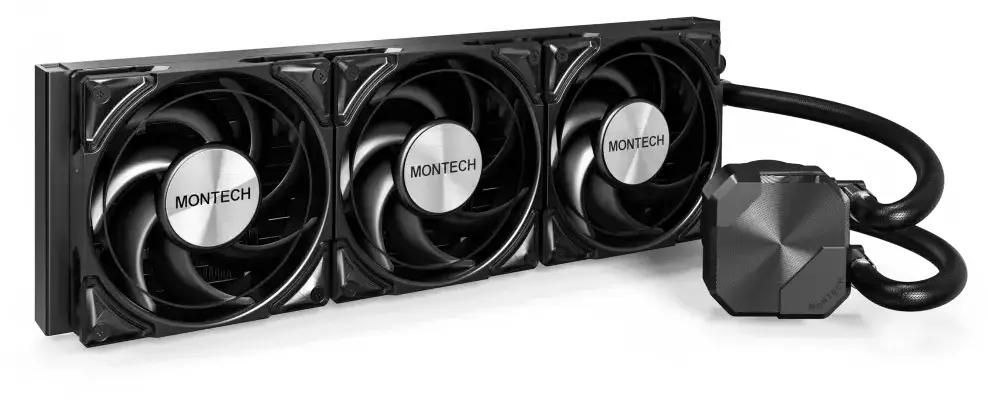 Жидкостное охлаждение MONTECH HyperFlow Silent 360, 360 Вт, 3x120 мм
